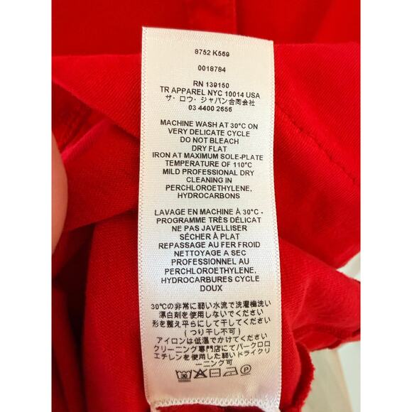 The Row Red Roddy Polo – S – Cotton – Made in Italy - Picture 6 of 8